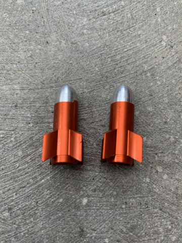 Rocket Valve Cap - ORANGE ALLOY