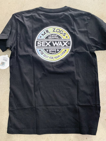 SEX WAX Fade Blue Green - BLACK