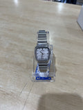 CASIO NLA-Casio Ladies Analogue 50M Water Eresistant WHITE Face, Stainless Steel band