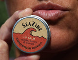 SeaZinc - 100% Natural Organic Lip Balm 15g - VANILLA, HONEY & ORANGE