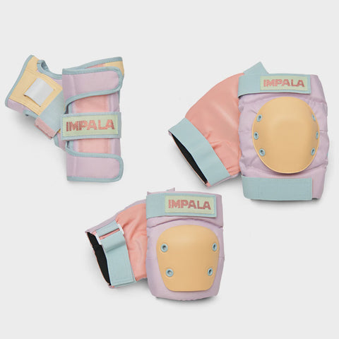 IMPALA Adult Protective Pad Set - PASTEL BLOCK