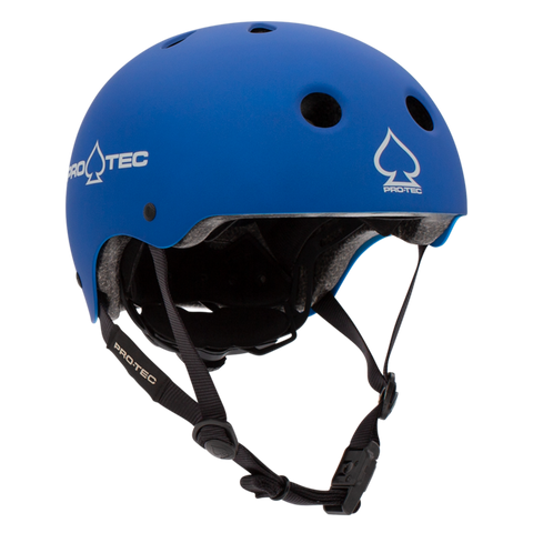 PRO-TEC Junior Classic Fit Cert Helmet - MATTE METALLIC BLUE