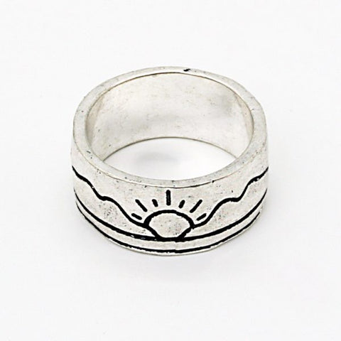 CLASSICS 77 - Stainless Steel Sunny Daze Ring