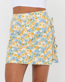 RUSTY Flora Mini Skirt - SUNLIGHT