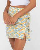 RUSTY Flora Mini Skirt - SUNLIGHT