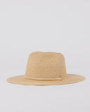 RUSTY Freedom Straw Hat - NATURAL/CARAMEL