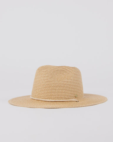 RUSTY Freedom Straw Hat - NATURAL/CARAMEL