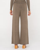 RUSTY Solace Wide Leg Lounge Pant - OLIVE GREEN