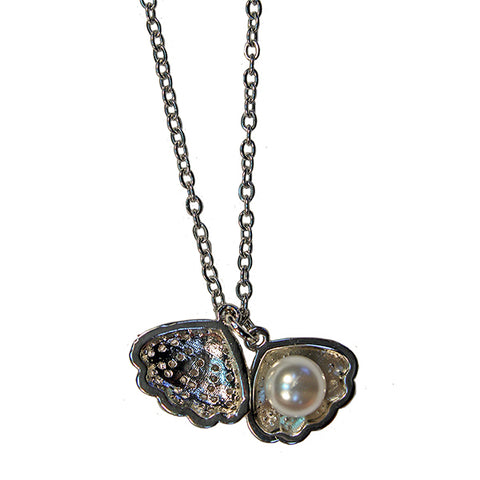CLASSICS 77 -  Stainless Steel Clam With Pearl