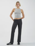 THRILLS Brit Pinstripe Pant - CHARCOAL GREY