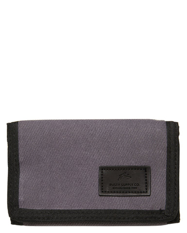 RUSTY Wander Tri-Fold Wallet - PAVEMENT