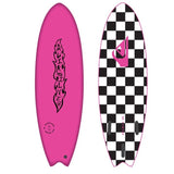 Quiksilver Bat Softboard 6' - PINK