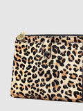 RUSTY - Grace Leather Pouch - LEOPARD