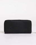 RUSTY Essence Zip Around Wallet - BLACK