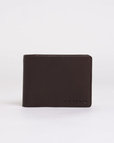 RUSTY - High River 2 Wallet - DARK COFFEE