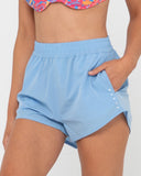 RUSTY - Meelup Short Girls - GLACIAL BLUE
