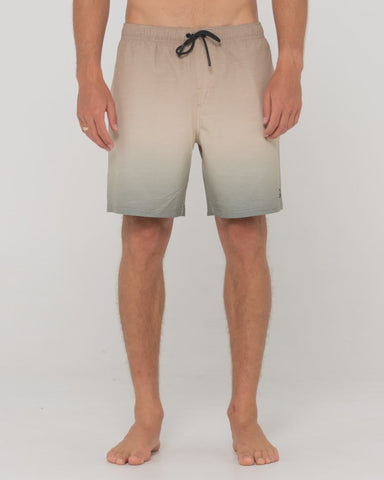 RUSTY Troppo Elastic Boardshort - KHAKI