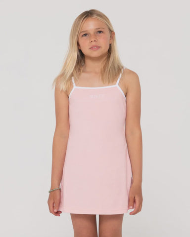 RUSTY Mala Mini Dress Girls - PINK DIAMOND