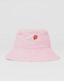RUSTY Spring Time Reversible Bucket Hat - PINK DIAMOND