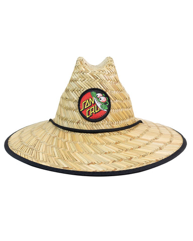 SANTA CRUZ Beware Dot Straw Hat -