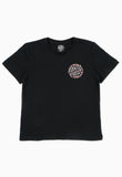 SANTA CRUZ Girls Primal Dot Tee - BLACK