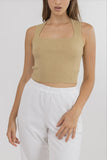 RHYTHM - Andie Knit Top - HEMP