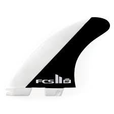 FCS - Mick Fanning Thruster Carver Medium - BLACK/WHITE