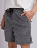 SILENT THEORY - Cord Short - GREY