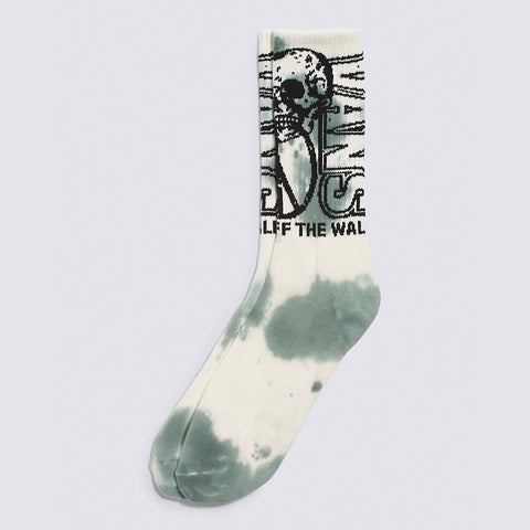 VANS - Off The Wall Men's Tie Dye Crew (Size US 6.5-9) - CHINOIS GREEN