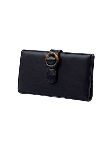 RUSTY - Beverly Flap Wallet - BLACK