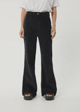 AFENDS Marsha Hemp Corduroy Flared Pants - BLACK