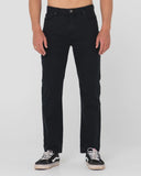 RUSTY - The Bruce 5 Pocket Pant - BLACK