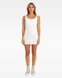 HURLEY Supply Mini Dress - WHITECAP GREY