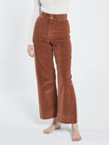 THRILLS - Belle Cord Full Length Pant - COFFEE