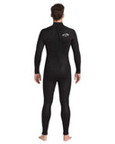 BILLABONG Foil Back Zip Steamer 3/2mm - BLACK