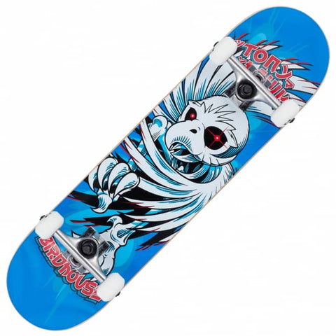Birdhouse Tony Hawk Spiral Blue Wings 7.75 Skateboard