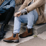 BLUNDSTONE Elastic Side Suede Boot 1911 - TOBACCO