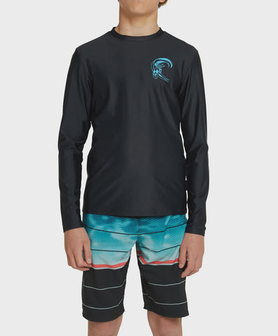 O'NEILL Boys All Time Long Sleeve UV Tee - BLACK