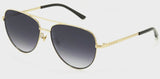 CARVE Solana Gloss Gold-Black Metal Gradient Grey Lens