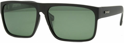 CARVE Vendetta - MATTE BLACK GREEN LENS POLARIZED