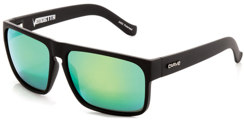 CARVE Vendetta - MATTE BLACK GREEN IRIDIUM