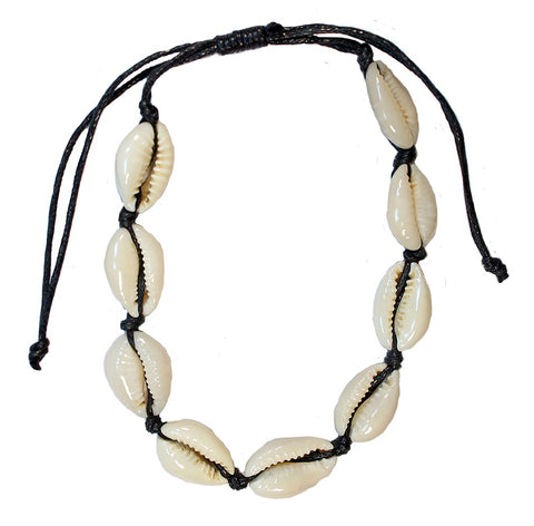 CLASSICS 77 - Black Cowrie Shell Anklet
