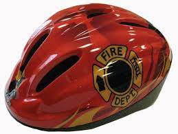 RJAYS - Bicycle Helmet Bambino Plus - RED FIREMAN