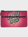 SANTA CRUZ Gradient Heart Dot Pencil Case - ORCHID