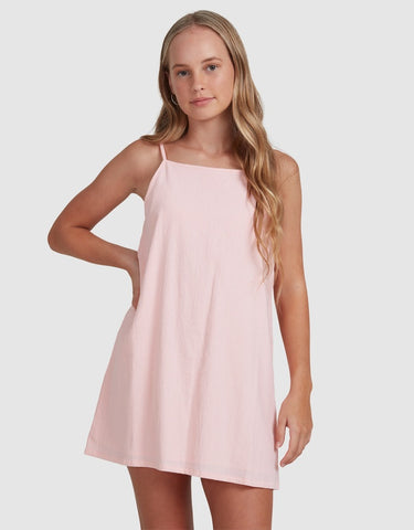 BILLABONG Sunrise Cotton  Dess - PALE PINK