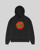 SANTA CRUZ Boys Classic Dot Pullover Hoody - BLACK