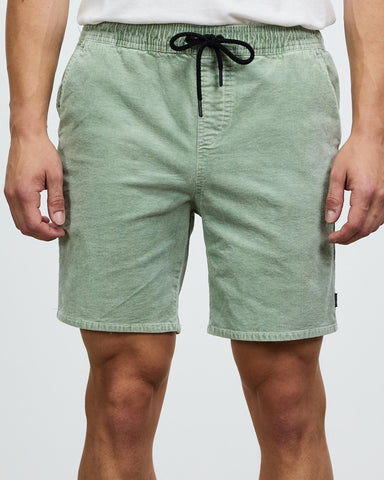 SILENT THEORY - Cord Short - LIGHT GREEN