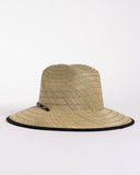 RUSTY Boony Premium Straw Hat - BLACK