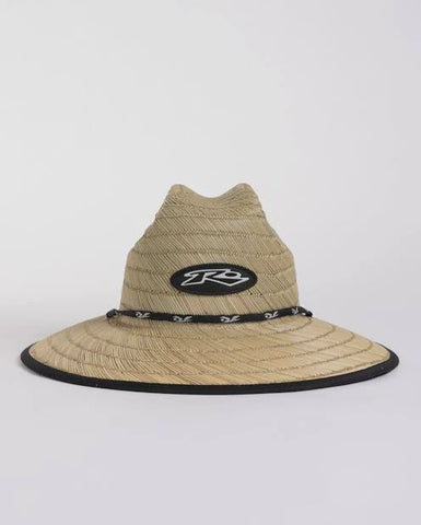 RUSTY Boony Premium Straw Hat - BLACK