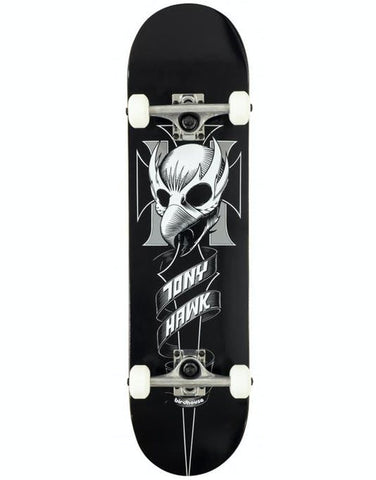 BIRDHOUSE - Tony Hawk Crest BLACK 8" Complete